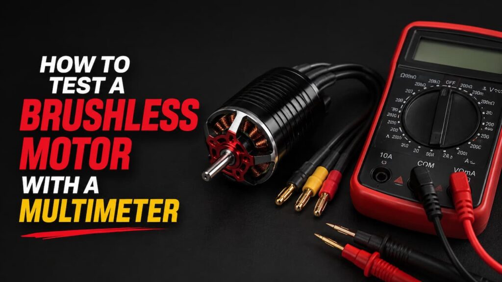 how to test brushless motor with multimeter