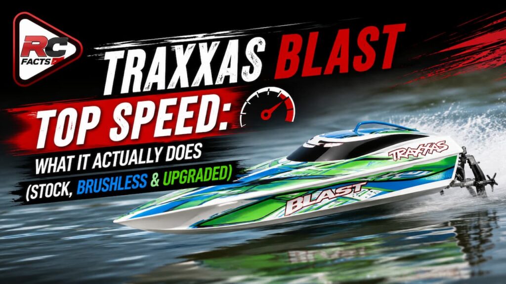 traxxas blast top speed