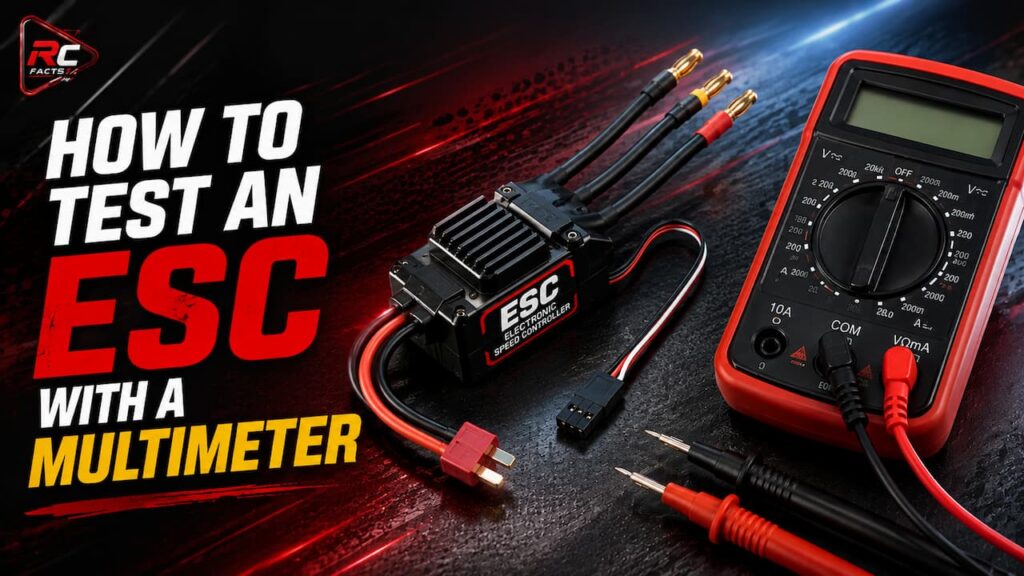 how to test esc with multimeter