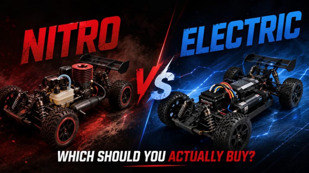 nitro vs electric rc